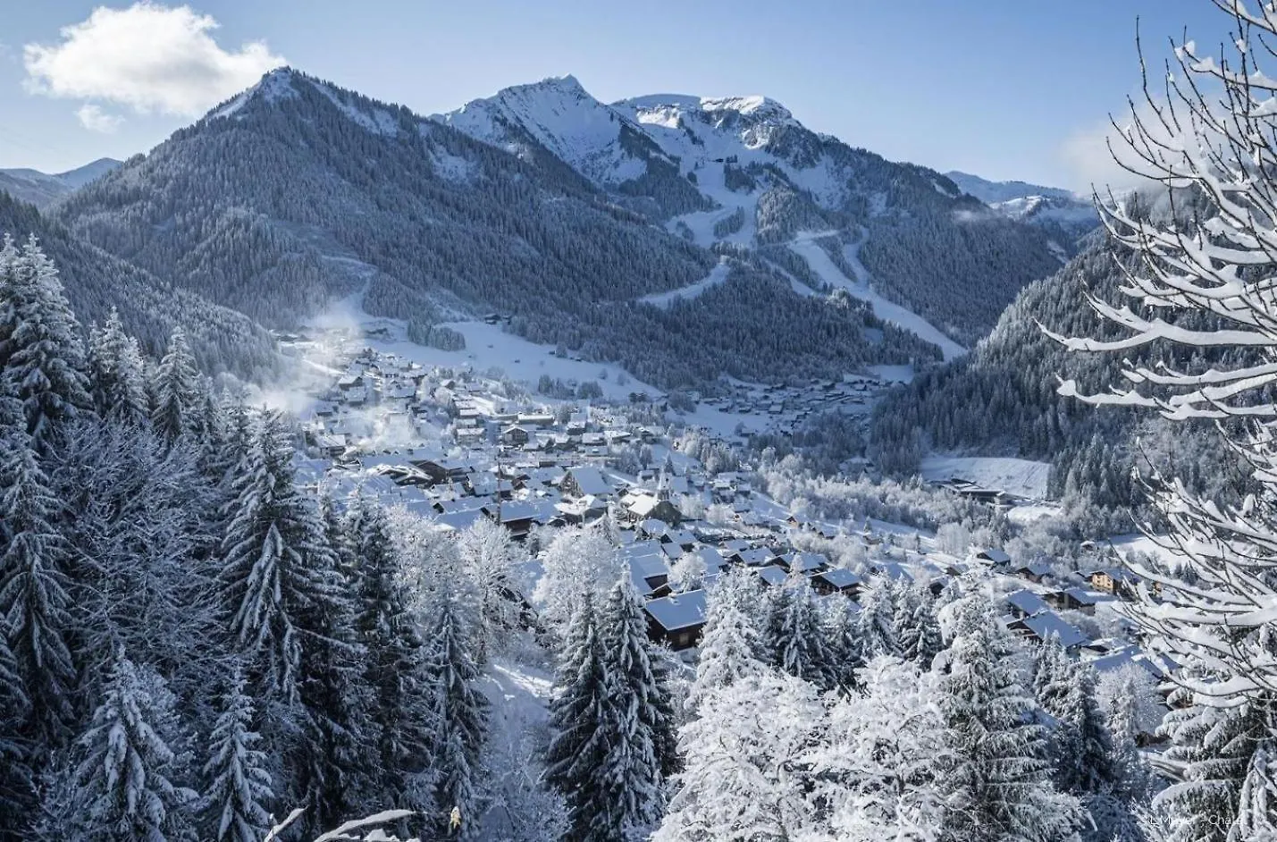 Le Linga Lgb203 Telecabine & Mountain 4 Pers Chatel Apartment